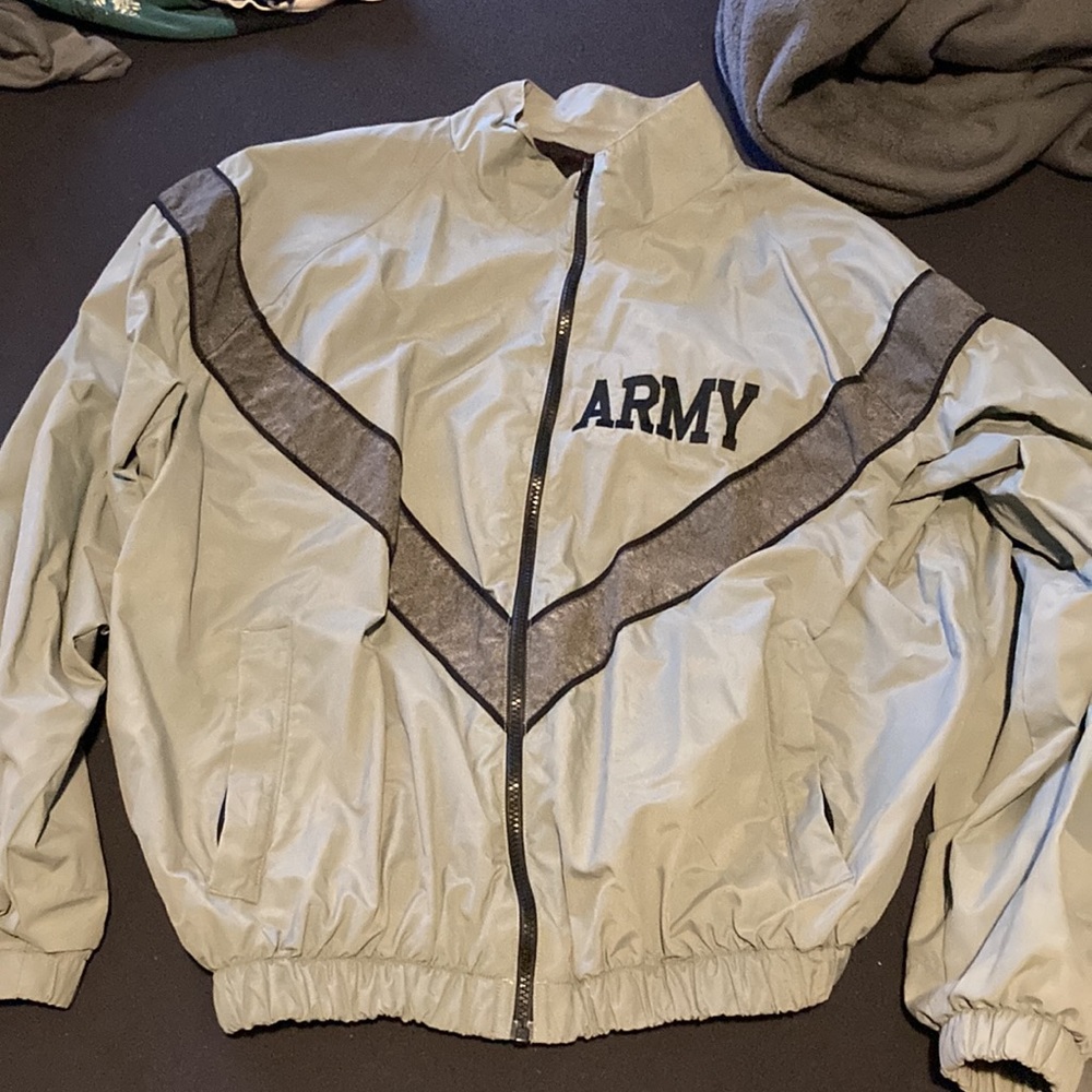 Mens L Army Coat